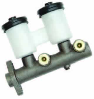 Dual cup brake master cylinder
